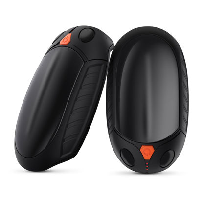 Picture of AI Hand Warmers Rechargeable 2 Pack, AI Temperature Control Pocket Size Electric Handwarmers, Quick Charge Portable Hand Warmer Great Gift for Christmas Outdoors, Hunting, Golf, Camping