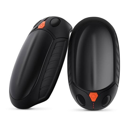 Picture of AI Hand Warmers Rechargeable 2 Pack, AI Temperature Control Pocket Size Electric Handwarmers, Quick Charge Portable Hand Warmer Great Gift for Christmas Outdoors, Hunting, Golf, Camping