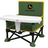 Picture of Bright Starts John Deere Pop 'N Sit Portable Booster Chair, Floor Seat, Indoor/Outdoor Use, Compact Fold, Green and Yellow, 6 Mos - 3 Yrs