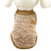 Picture of Jecikelon Dog Clothes Dogs Sweater Soft Puppies Clothing Winter Puppy Sweaters Warm Outfit for Dogs Small XXS XS Cat Apparel (XX-Small, Khaki)