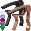 Picture of Guitar Capo for Acoustic and Electric Guitar Accessories 2 pack