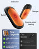 Picture of 2 Pack 14000mAh Hand Warmers Rechargeable with AI Charging Case, Portable Electric Handwarmers, Reusable Pocket Heater Great for, Hunting, Golf, Camping, Raynauds, Christmas Outdoor, Women Men Gifts
