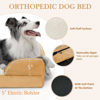 Picture of Comfort Expression Jumbo Dog Bed Orthopedic Foam, Waterproof Dog Bed for Jumbo Breed Dogs, PV Washable Dog Sofa Bed with Removable Cover & Non-Slip Bottom(Jumbo,Khaki)