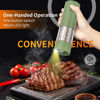 Picture of 2Pack Electric Salt and Pepper Grinder Set USB Rechargeable with Warm LED Light, Adjustable Coarseness Lidaop Large Capacity Automatic Salt Pepper Mill Grinder for Kitchen, Restaurant, Outdoor, Green