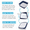 Picture of MontNorth Dishpan for Washing Dishes,9L Collapsible Dish Tub Portable Sink,Wash Basin,Foldable Laundry Tub,Washing Basin with Drain Plug,Dishpan for Kitchen Sink,Camping Dish Washing Tub,Navy blue