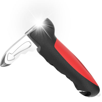Picture of Gantok Versatility Auto Cane Vehicle Support Handle for Elderly and Handicapped Portable Automotive Door Assist Handles with LED Light, Seatbelt Cutter, and Window Breaker