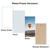 Picture of JCJMY 5x15 Picture Frame White for Wall Hanging, Wall Mounting Horizontally or Vertically, 5 x 15 Wall Gallery Poster Photo Frame with Shatter Resistant Plexiglass, White