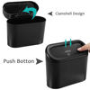 Picture of Accmor Car Trash Can with Lid, 2 Pack Mini Vehicle Trash Bin, Small Car Dustbin Garbage Organizer Holder with 2 Roll Trash Bag, Portable Hanging Leakproof Auto Storage Bag Container