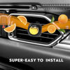 Picture of Car Air Freshener Vent Clips, 8 Pack, Provides Long-Lasting Scent, Up to 240 Days, Odor Eliminator (Citrus)
