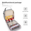 Picture of AYEANY Lunch box Lunch bag for men women Insulated Lunchbox Lunch bags for Work Picnic Travel (Light grey)