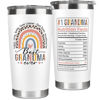 Picture of Grandma Gifts - Gifts for Grandma from Granddaughter, Grandson, Grandchildren, Grandkids - Grandma Birthday Gifts, Mothers Day Gifts for Grandma - Grandma Gift Ideas, Grandmother Gifts - 20 Oz Tumbler