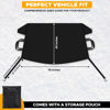 Picture of EcoNour Windshield Cover for Ice and Snow | Enhanced 600D Oxford Fabric Windshield Frost Cover | Water, Heat & Sag-Proof Car Windshield Snow Cover | Suitable for Van & MPV | XX-Large (78 x 45 Inches)