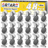 Picture of 48pack Fridge Magnets Refrigerator Magnets Magnetic Clips Heavy Duty Detailed List Display Paper Fasteners on Home& Office& Teaching