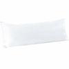 Picture of FLXXIE Body Pillow Cover - Super Soft Microfiber 20x54 Body Pillow Case - Envelope Closure, Wrinkle, Stain Resistant White Body Pillow Cover, 20x54, White