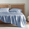 Picture of Bedsure Twin Sheets Set, Cooling Sheets Twin Size Bed Set, Rayon Derived from Bamboo, Twin Size Sheets, Breathable & Soft Bed Sheets, Hotel Luxury Silky Bedding Sheets & Pillowcases, Mineral Blue