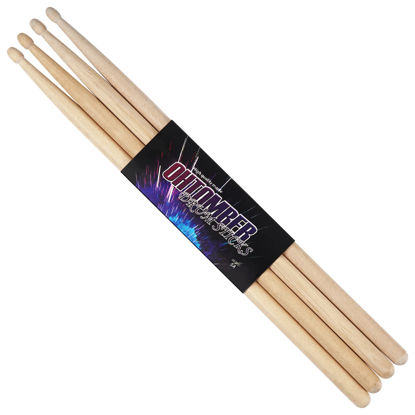 Picture of Ohtomber Drum Sticks, 2 Pair 5A Maple Drumsticks