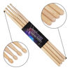 Picture of Ohtomber Drum Sticks, 2 Pair 5A Maple Drumsticks