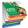 Picture of Keto Cheat Sheets Magnets Booklet - Keto Gifts For Women - Keto Diet Beginners Guide - Keto Food Book Magnetic Chart - Weight Loss Low Carb Ketogenic Diet Keto Cookbook Meal Plan - Keto Chow Mojo