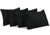 Picture of Utopia Bedding Queen Pillow Cases - Pack of 4 - Envelope Closure - Soft Brushed Microfiber Fabric - Shrinkage and Fade Resistant Pillow Covers Queen Size 20 X 30 Inches (Queen, Black)