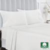 Picture of California Design Den Soft 100% Cotton Sheets, Twin Sheets Set, 400 Thread Count Sateen Bedding for Dorm Rooms & Adults, Deep Pocket Sheets, Cooling Sheets, Twin Bed Sheets (Antique White)