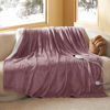 Picture of Bedsure Electric Blanket Full Size - Soft Flannel Heated Blanket, Fast Heating with 10 Time Settings & 6 Heat Settings, Warm Gift for Grandma (72x84 inches, Woodrose)