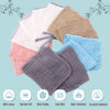 Picture of 24 Pack Muslin Burp Cloths for Baby - Ultra-Soft 100% Cotton Baby Washcloths - Large 20'' by 10'' Super Absorbent Milk Spit Up Rags - Burpy Cloths for Unisex, Boy, Girl - Multicolor