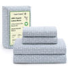 Picture of Lane Linen Queen Bed Sheets Set - 100% Organic Cotton Sheets Queen Size, 4Pc Cooling Sheets For Bed, Hotel Luxury Bed Sheets Set, Breathable Sheets queen size bed set deep pockets upto 15" - Polka Dot