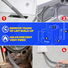 Picture of Holikme 2 Pieces Dryer Vent Cleaner Kit, Dryer Lint Vacuum Attachment and Flexible Dryer Lint Brush, Vacuum Hose Attachment, Grey