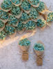 Picture of 20-Piece set Mini Magnet Dried Flowers Bouquet for Rustic Wedding Favors,Baby Shower Party Favors for Guests,Bridal Shower Party Gifts,Baptism Favors,Thank You Favor. (Blue)