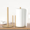 Picture of Paper Towel Holder Gold Kitchen Roll Holder, Premium Stainless Steel Paper Towel Holder for Kitchen Roll Organize, Countertop Roll Dispenser with Weighted Base