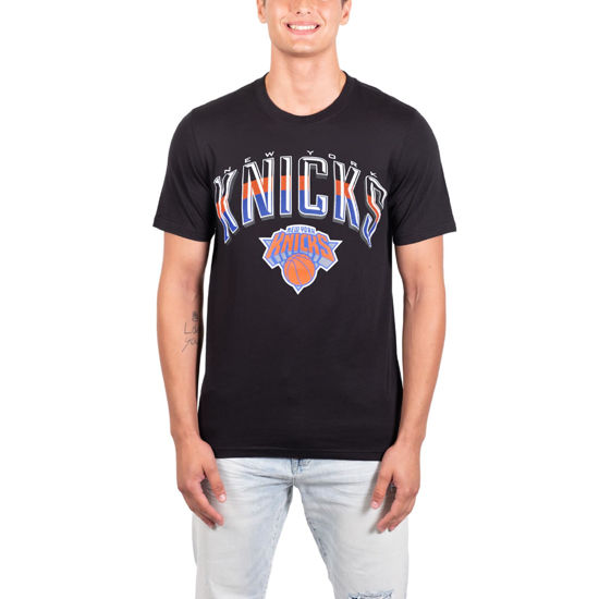 Picture of Ultra Game Men's Standard Arched Plexi Short Sleeve Tee Shirt, Black, Large