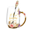 Picture of OEAGO Friendship Gifts for Women Best Tea Cup Friend Gifts for Women Flower Coffee Mug Christmas Birthday Gifts for Female Coworker