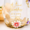 Picture of OEAGO Friendship Gifts for Women Best Tea Cup Friend Gifts for Women Flower Coffee Mug Christmas Birthday Gifts for Female Coworker