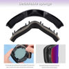 Picture of EXP VISION Ski/Snowboard Goggles for Men Women, OTG Snow Goggles Anti Fog UV Protection (Black Frame Burgundy)