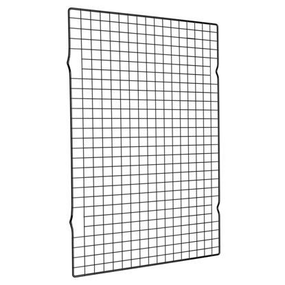 Picture of BRIOUT Cooling Rack for Baking, 16x10 Inches Baking Rack, Thick Wire Cookie Rack for Cooking, Roasting, Grilling, Drying, Oven Safe, Fits Half Sheet Pan, Black
