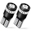 Picture of AUXITO Ultra Blue 194 LED Bulbs 168 175 2825 W5W T10 24-SMD 3014 Chipsets for Car Interior Dome Door Map Dashboard Courtesy License Plate Lights, Pack of 2