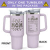 Picture of Gifts for Mom from Daughter Son - Mom Gifts - Mothers Day Gifts for Mom, Mom Birthday Gifts, Birthday Gifts for Mom, Christmas Gifts for Mom - Mother, New Mom Gifts for Women - 40 Oz Purple Tumbler