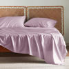 Picture of Bedsure Full Size Sheets, Cooling Sheets Full, Rayon Derived from Bamboo, Deep Pocket Up to 16", Breathable & Soft Bed Sheets, Hotel Luxury Silky Bedding Sheets & Pillowcases, Lavender