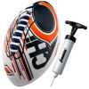 Picture of Franklin Sports NFL Chicago Bears Football - Youth Mini Football - 8.5" Football- SPACELACE Easy Grip Texture- Perfect for Kids !