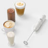 Picture of Powerful Milk Frother Handheld Foam Maker, Mini Whisk Drink Mixer for Coffee, Cappuccino, Latte, Matcha, Hot Chocolate, No Stand, Marble