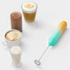 Picture of Powerful Milk Frother Handheld Foam Maker, Mini Whisk Drink Mixer for Coffee, Cappuccino, Latte, Matcha, Hot Chocolate, No Stand, Meadow
