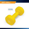Picture of Marcy Neoprene Dumbbell, Single Piece, 7-lb, Canary Yellow