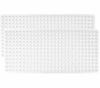 Picture of Gorilla Grip Patented Bath Tub Shower Mat, 2 Pack, 35"x16" Washable Bathtub Floor Mats, Suction Cups and Drain Holes to Keep Tubs Clean, Clear