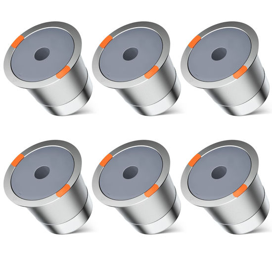 Picture of Reusable k Cup Coffee Filters,Universal stainless steel Refillable k Cups Filter Use for Keurig 2.0 and 1.0 Coffee Makers-brewers (6pack)