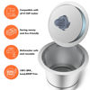 Picture of Reusable k Cup Coffee Filters,Universal stainless steel Refillable k Cups Filter Use for Keurig 2.0 and 1.0 Coffee Makers-brewers (6pack)
