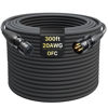 Picture of XLR Cables 300ft 1 Pack, Professional Gold-Plated Rean Connectors from Neutrik, Kevlar-Reinforced Nylon Braided XLR Microphone Cable, Mic Cable, Durable Shielded and Balanced XLR Male to Female Cord