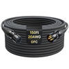 Picture of XLR Cables 150ft 1 Pack, Professional Gold-Plated Rean Connectors from Neutrik, Kevlar-Reinforced Nylon Braided XLR Microphone Cable, Mic Cable, Durable Shielded and Balanced XLR Male to Female Cord