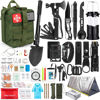 Picture of Survival Kit, 250Pcs Survival Gear First Aid Kit with Molle System Compatible Bag and Emergency Tent, Emergency Kit for Earthquake, Outdoor Adventure, Hiking, Hunting, Gifts for Men Women