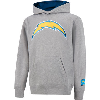 Picture of Ultra Game Youth Extra Soft Poly Dry Fleece Pullover, Heather Gray, 18/20