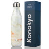 Picture of Konokyo Insulated Water Bottles,25 oz Double Wall Stainless Steel Vacumm Metal Flask for Sports Travel,Marble Jade